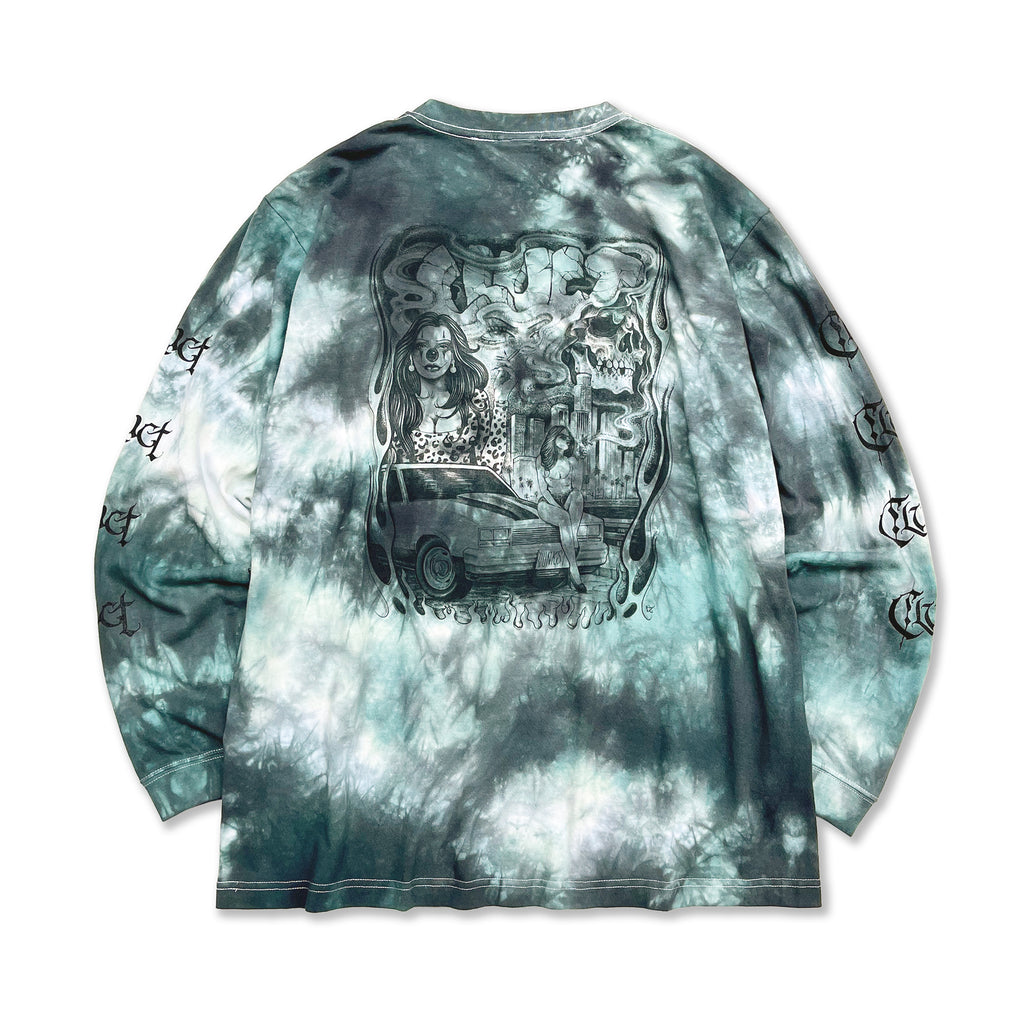 DUNKS L/S TEE TIE DYE #E 04905