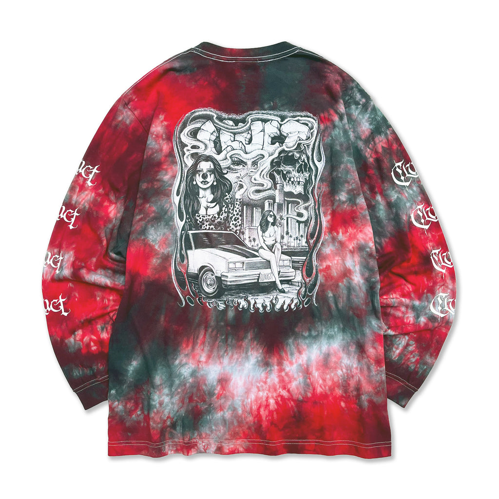 DUNKS L/S TEE TIE DYE #E 04905