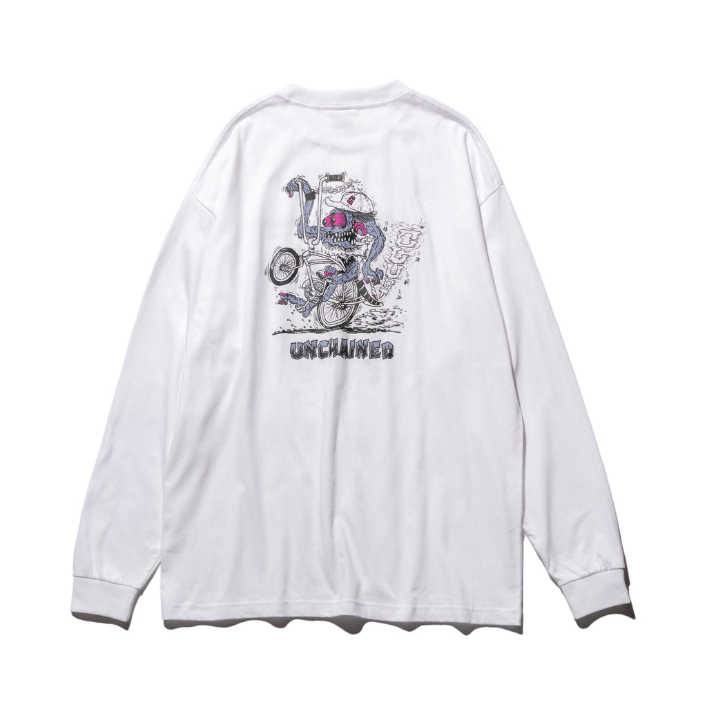 UNCHAINED [L/S 6.2oz TEE] 04989